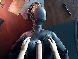 Atomic Heart - Fucked Ballerina Robot Inbetween Her Steel Tits And Spunk On Her Face Point Of View